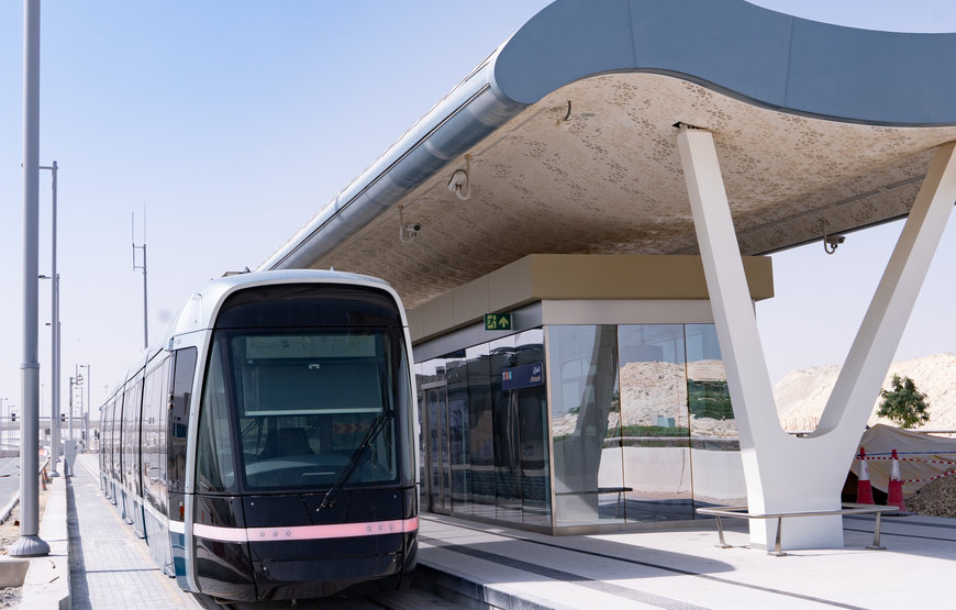 Alstom achève la phase 1 du projet de tramway de Lusail au Qatar